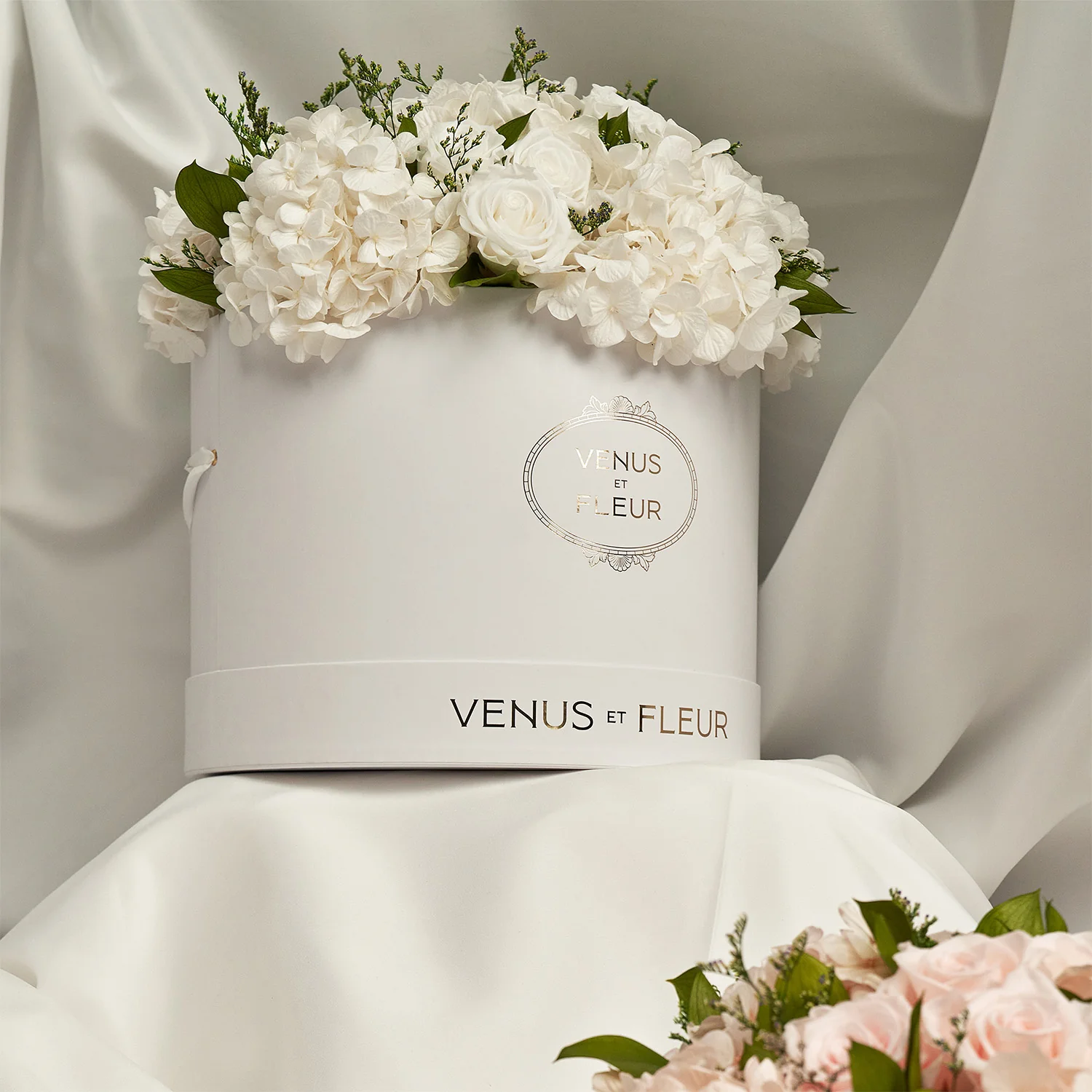 Large Round Roses & Hydrangeas - Image 5