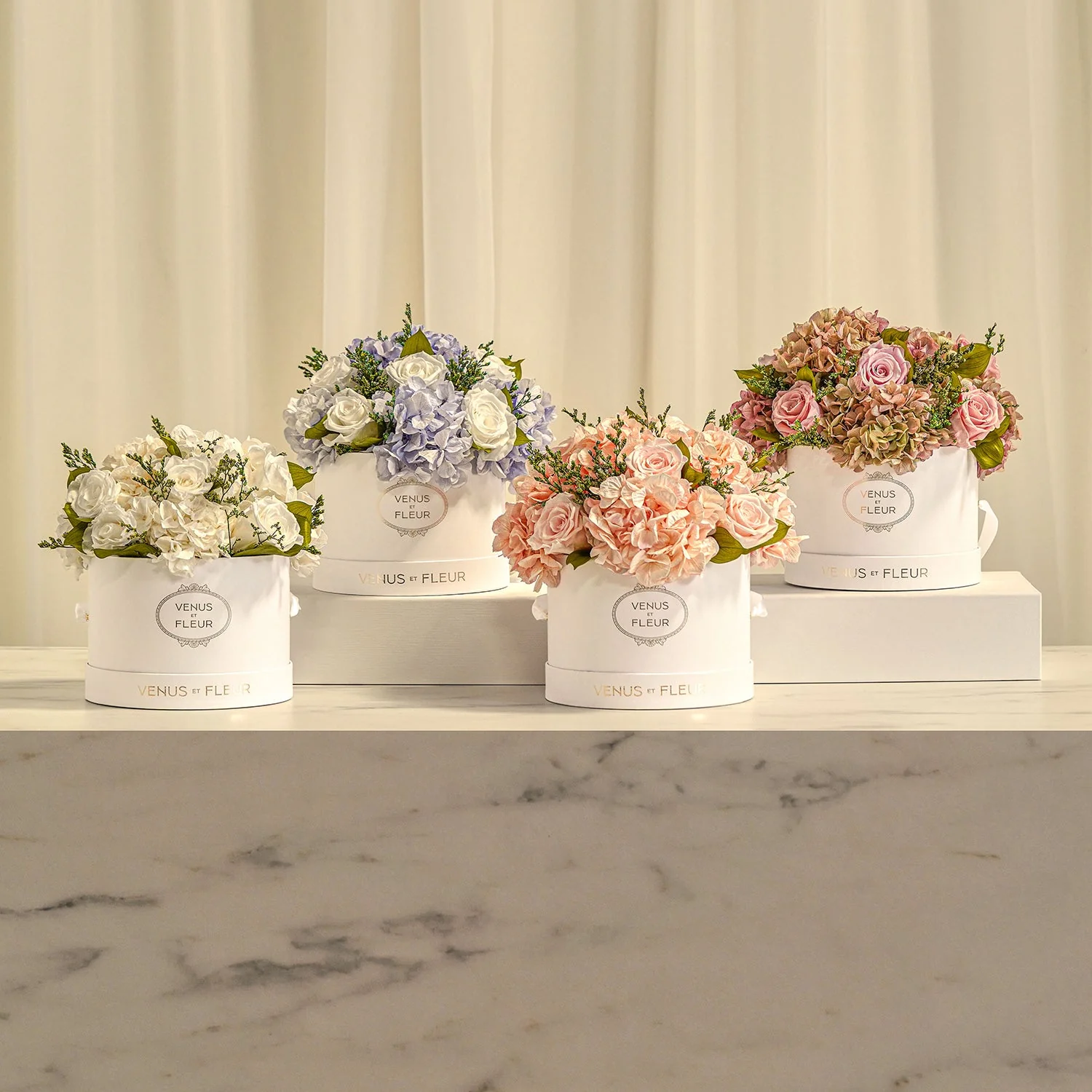 Small Round Roses & Hydrangeas - Image 5