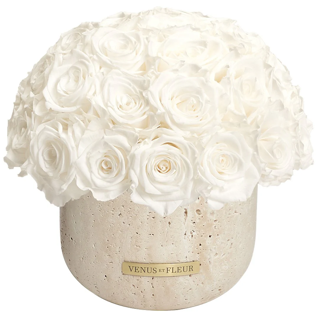 Terre Travertine Vase - Image 20