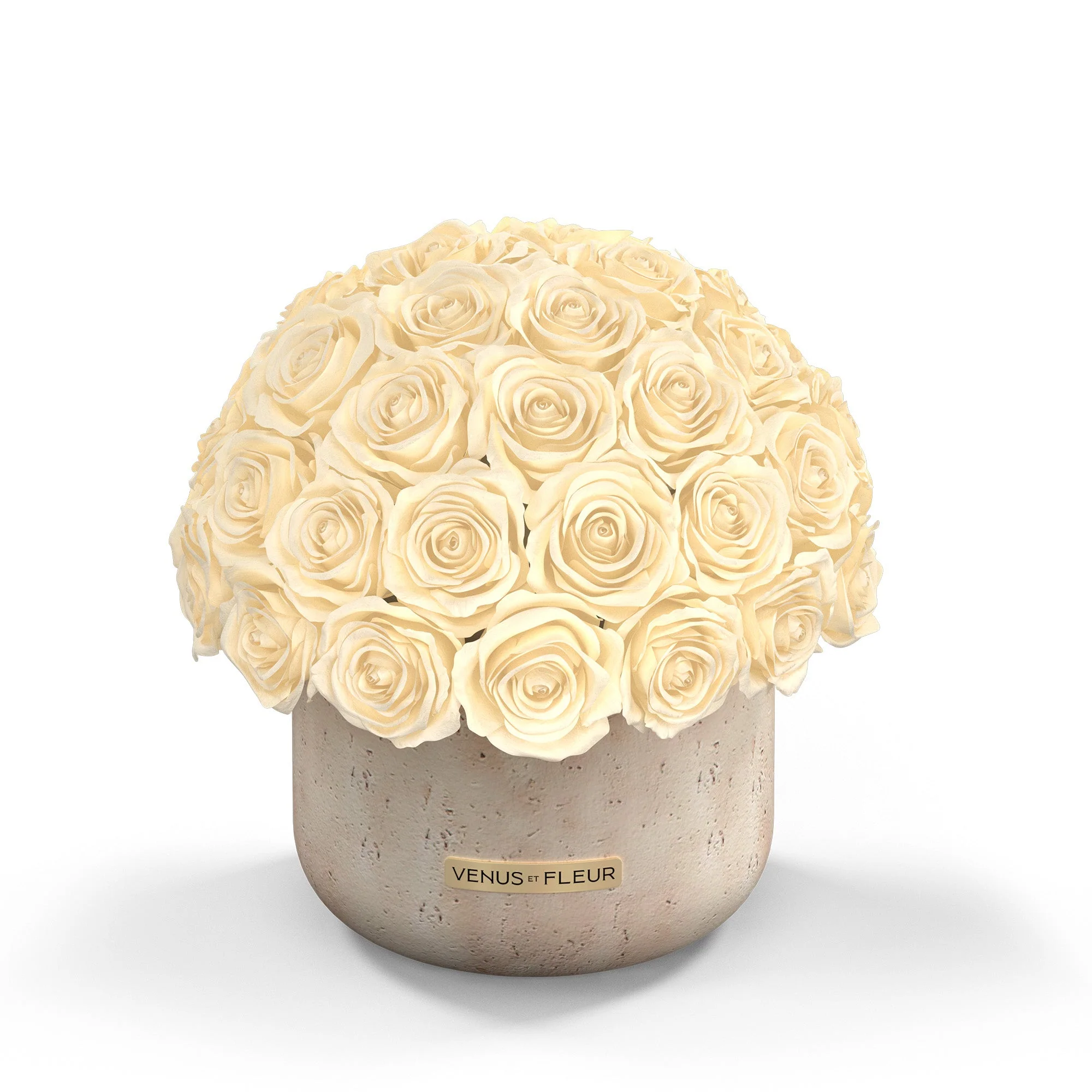 Terre Travertine Vase - Image 5